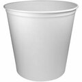 Solo Cup Tub Paper Untreated 165 oz White, 100PK 10T1-N0198